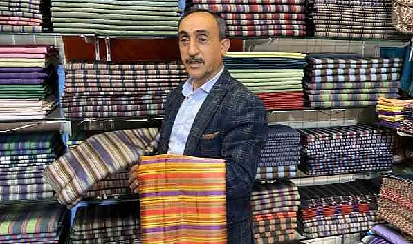 Padişah kaftanlarında kullanılan kutnu kumaşı geleceğe taşınıyor