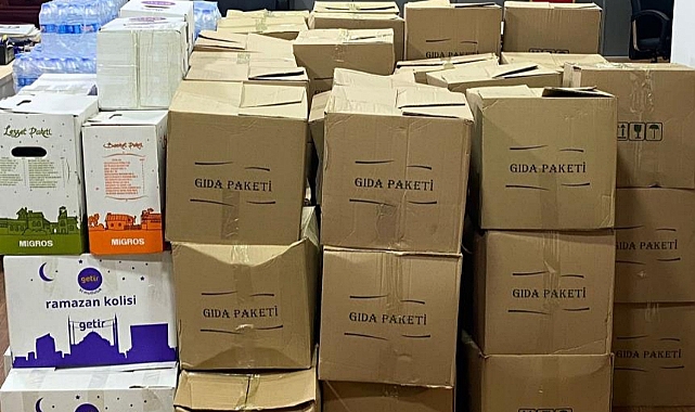 Ramazan kolileri depremzede vatandaşlar için yola çıktı
