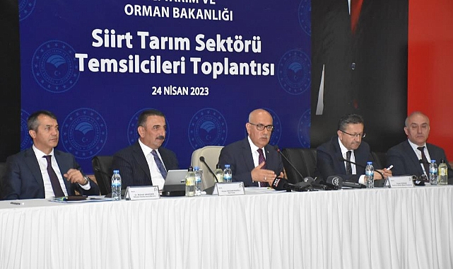 Tarım ve Orman Bakanı Kirişci: “20 yılda üreticilere 803 milyar lira destek sağlandı”