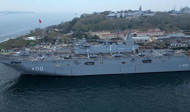 TCG Anadolu'yu 2 günde 23 bin vatandaş ziyaret etti