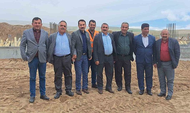 Adilcevaz'da 9 sınıflı okulun yapımı sürüyor