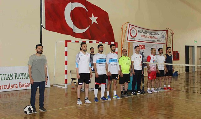 Afet bölgesi turnuvada yaşatıldı