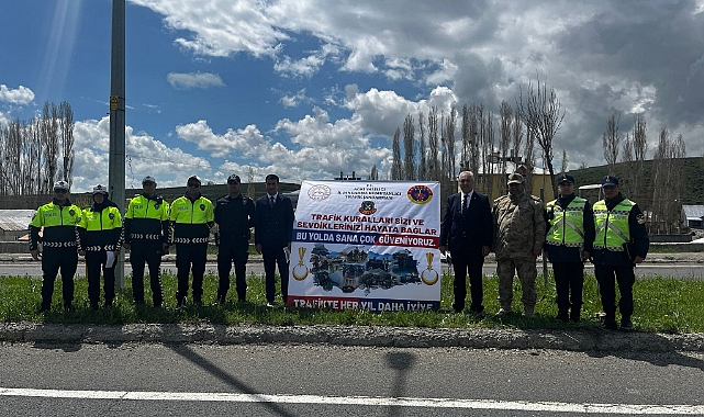 Ağrı'da "Karayolu Trafik Haftası" etkinliklerle kutlanıyor