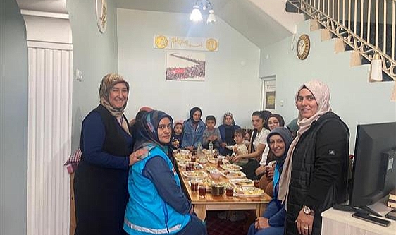 Aile Haftasında, depremzede aileler ağırlandı