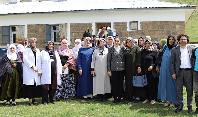 AK Parti Ağrı milletvekili adayları seçim çalışmalarına devam ediyor