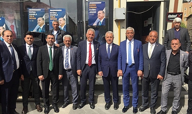 Ak Parti Kars İl Başkanlığı seçim koordinasyon merkezini açtı
