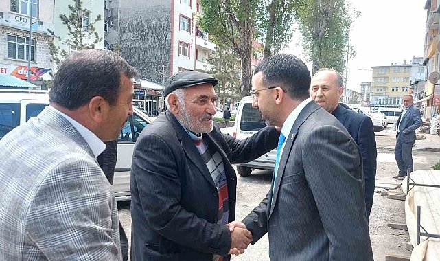 AK Parti Kars Milletvekili Çalkın'a yoğun ilgi