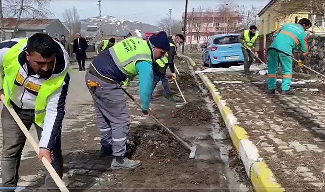 Ardahan Belediyesinden bahar temizliği
