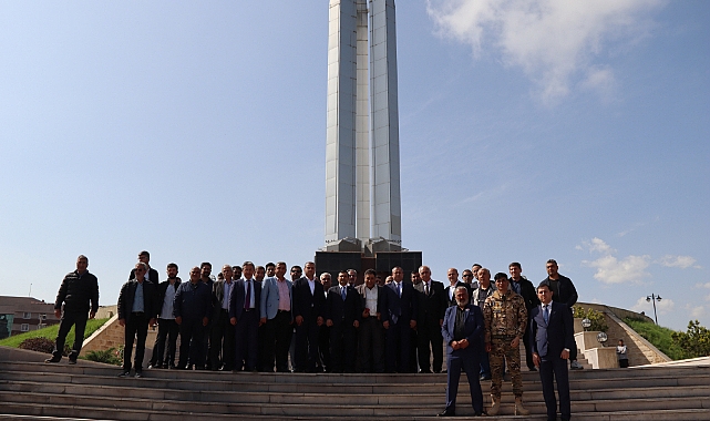 Azerbaycan'dan milletvekillerinin bulunduğu heyet Iğdır'da