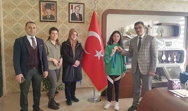 Başarılı sporcu Erzurum'un gururu oldu
