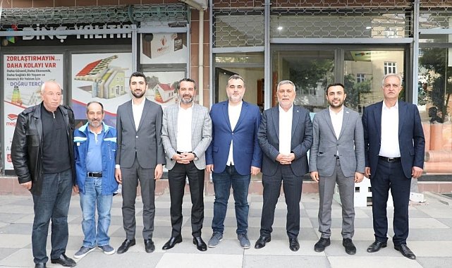 Başkan Şerifoğulları, esnaf ve vatandaşlarla buluştu