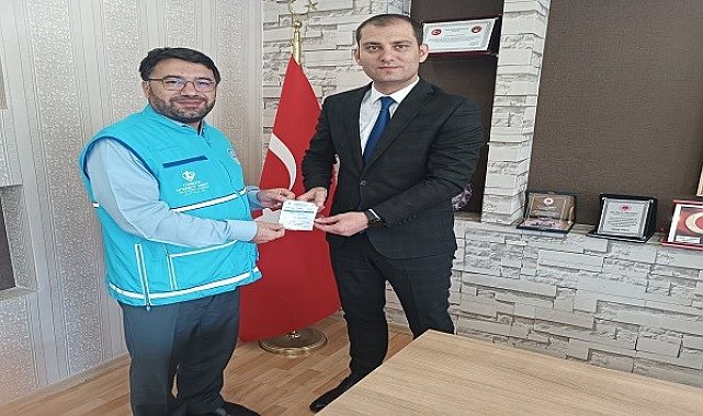 Başsavcı Ünlüsoy, TDV'ye kurban bağışında bulundu