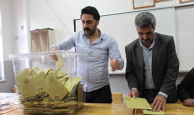 Bingöl'de oy kullanımı sona erdi, sayımlar başladı