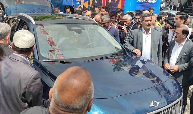 Bingöl'de Togg'a yoğun ilgi