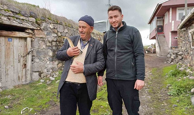 Bitkin bitkin halde bulunan balaban kuşu tedaviye alındı