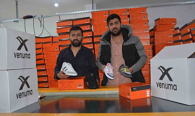 Doğu Anadolu Bölgesi'nin ilk spor ayakkabı üretim fabrikası kuruldu