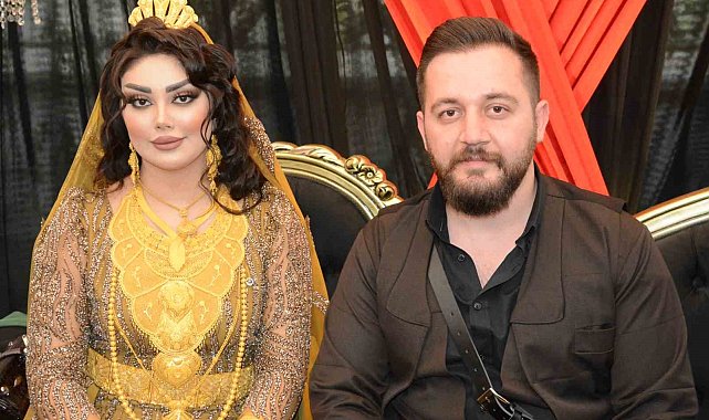 Böyle düğün görülmedi: Damada 5 milyon 300 bin lira, İranlı geline 15 kilo altın takıldı