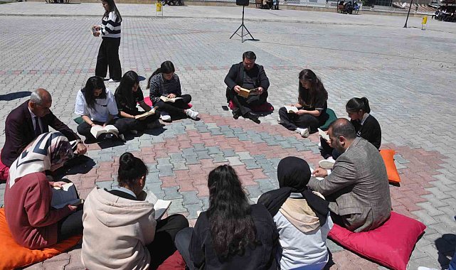 Bulanık'ta okuma etkinliği düzenlendi