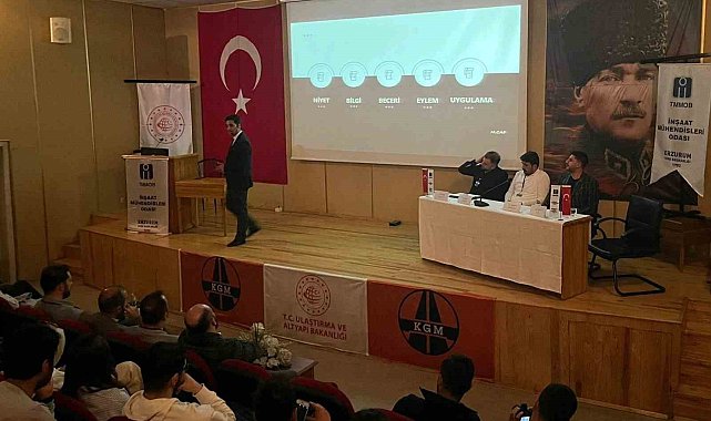Caf, değerlendirme paneline konuşmacı olarak katıldı.
