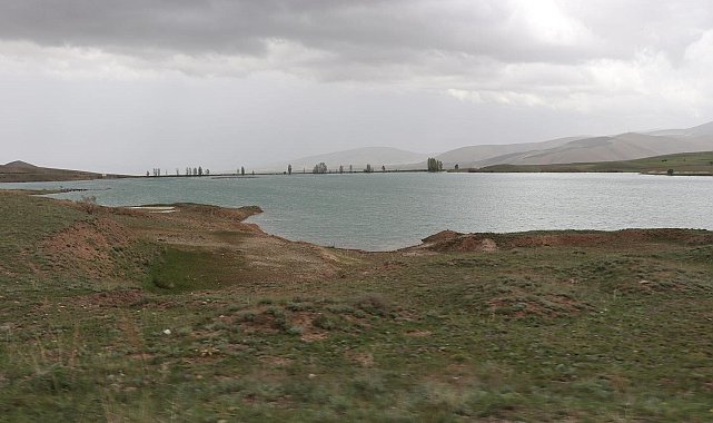 Çayırlı Göleti yağışların ardından tamamen doldu