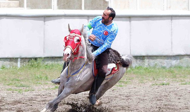 Cirit sahasında korkutan anlar