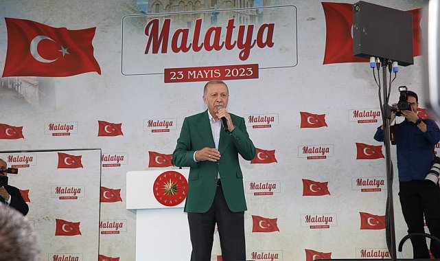 Cumhurbaşkanı Erdoğan Malatya'da halkla buluştu