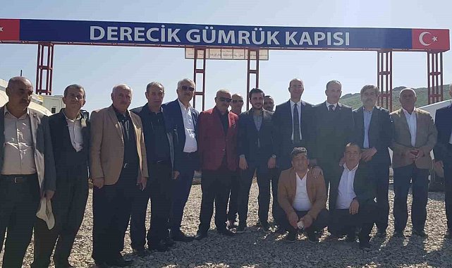 Derecik Gümrük Kapısı'nın açılması için çalışmalar devam ediyor