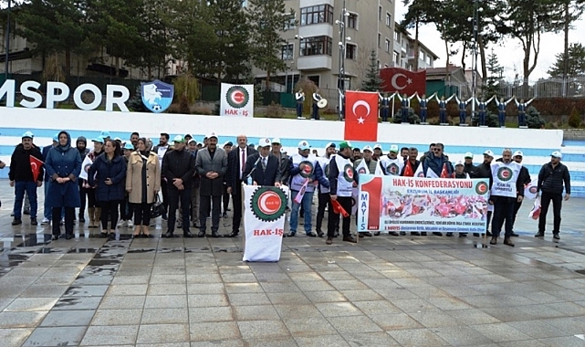 Doğu Anadolu'da 1 Mayıs Emek ve Dayanışma Günü kutlandı