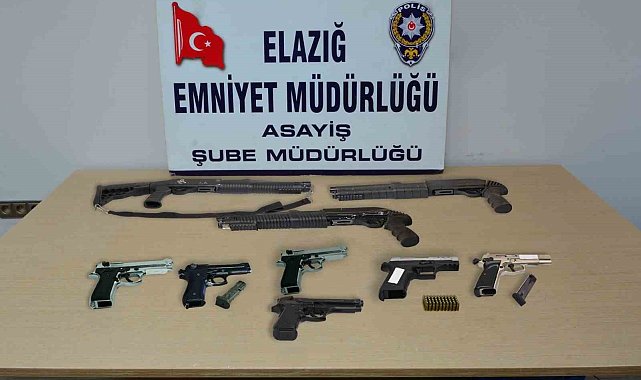 Elazığ'da asayiş ve şok uygulamaları: 22 kişi tutuklandı