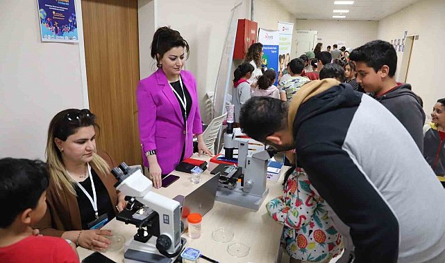 Elazığ'da depremzede çocuklara yönelik bilim şenliği