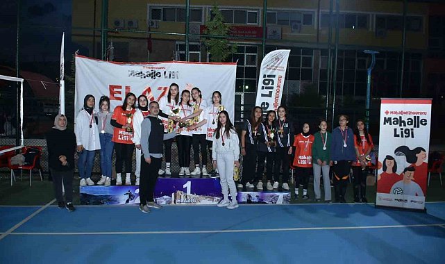 Elazığ'da mahalle ligi müsabakaları sona erdi