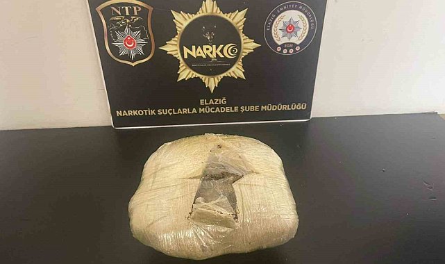 Elazığ'da uyuşturucu ticareti yapan bir kişi tutuklandı