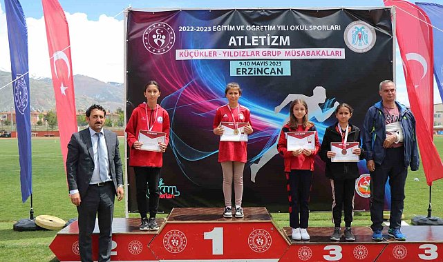 Erzincan atletizm yarışları yapıldı