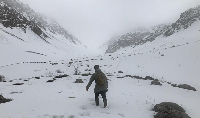Erzincan’da mayıs ayında kar sürprizi