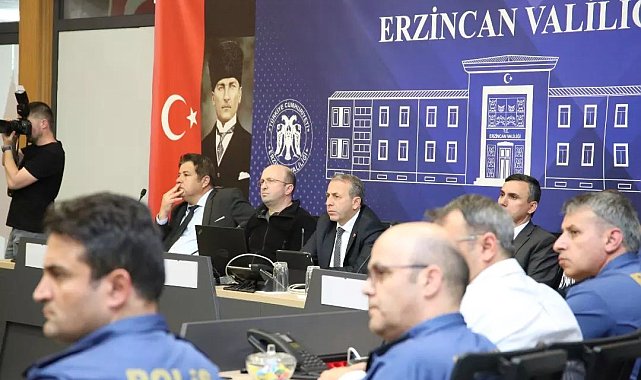 Erzincan'da 2. tur için 'Seçim Güvenliği' toplantısı yapıldı