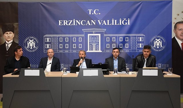 Erzincan'da 'Seçim Güvenliği' toplantısı yapıldı