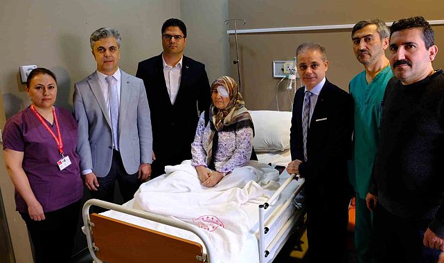 Erzincan'da ilk kornea nakli yapıldı