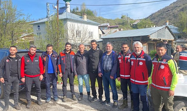 Erzincan'da kaybolan 2 kişi 10 saat sonra bulundu