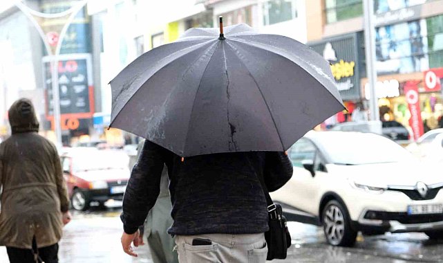 Erzincan'da yağmur yağışı