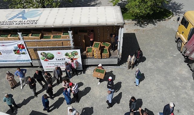 Erzincanlı çiftçilere 1 milyon fide dağıtıldı