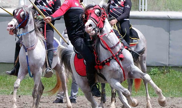 Erzurum'da cirit heyecanı