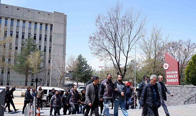 Erzurum'da dolandırıcı çetesi çökertildi, 22 şahıs gözaltına alındı
