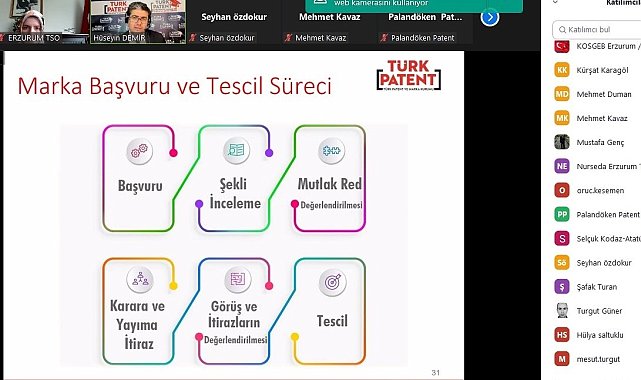 ETSO-TÜRKPATENT işbirliğiyle, 'sınai mülkiyet hakları' eğitimi
