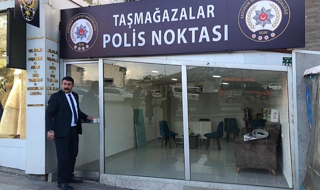Gürcüler kuyumcuyu patlattı, Taş mağazalarına polis noktası geldi