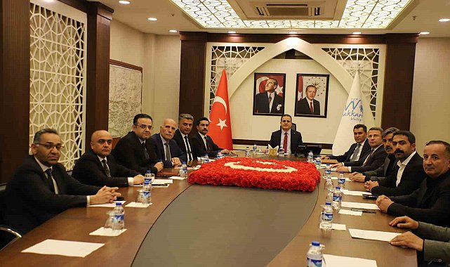 Hakkari'de "OSB Müteşebbis Heyeti Toplantısı' yapıldı