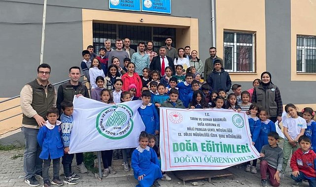 Iğdır'da öğrencilere doğa eğitimi