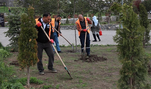 Kars Belediyesi'nden çevre düzenlemesi