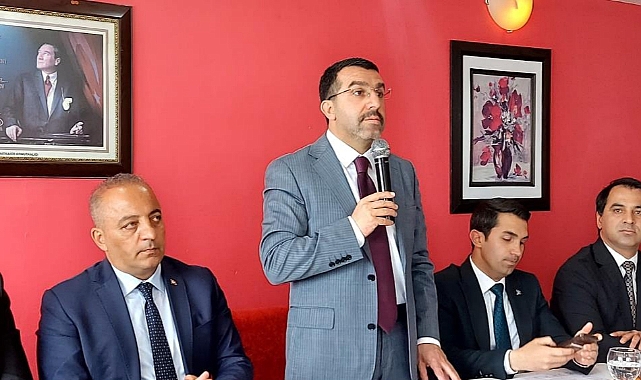 Kars milletvekili Çalkın, Sarıkamış'ta muhtarlarla bir araya geldi