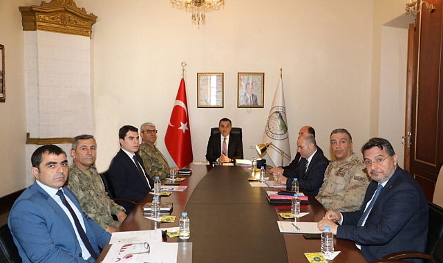 Kars’ta Güvenlik-Asayiş Koordinasyon toplantısı yapıldı