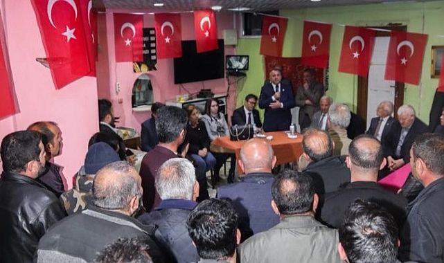 Kars'ta İYİ Parti Adayları ziyaretlerine devam ediyor
